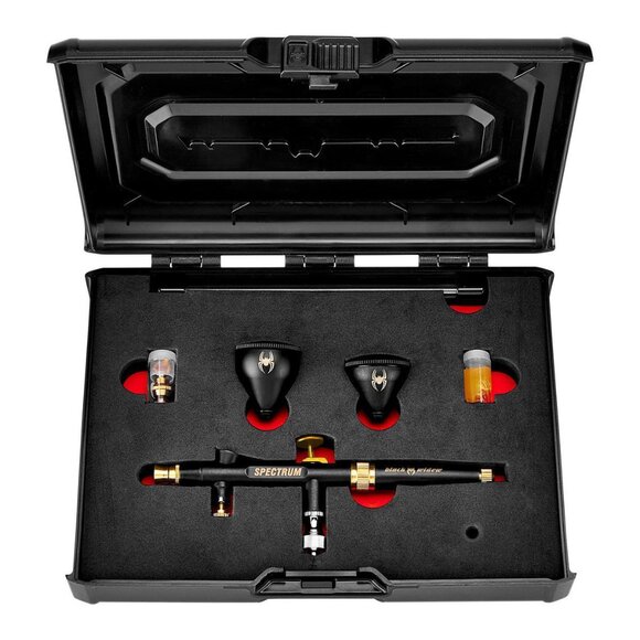 BLACK WIDOW by SPECTRUM Precision-Control, Gravity-Feed, Dual-Action Airbrush - Picture 6 of 6